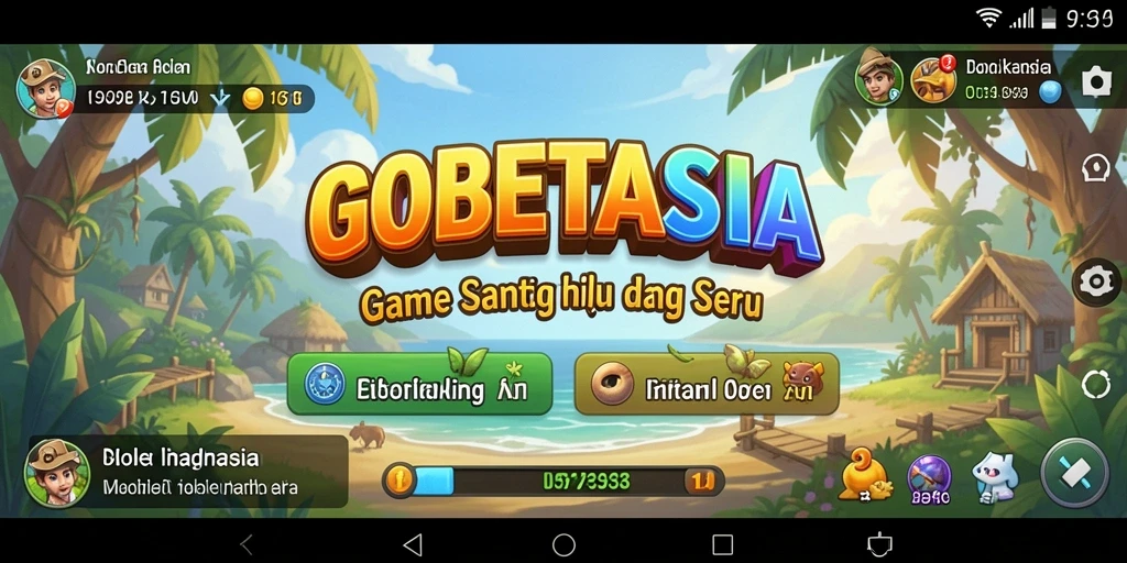Tampilan gameplay GOBETASIA yang seru dan interaktif.