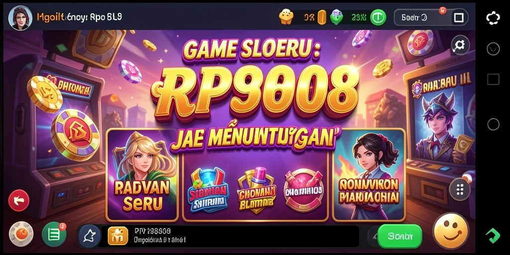 Tampilan menawan gameplay Slot RP8888 yang memikat.