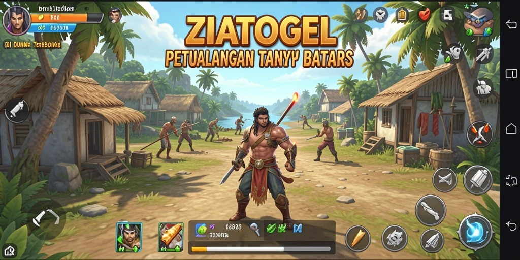 Gameplay seru dalam dunia terbuka ZIATOGEL.
